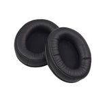 2 miếng bọc mút tai nghe bằng da cho Kingston Cloud Silver II, màu: đen, đen, đen ghép, trắng ghép, lưới, da cừu đen, da cừu trắng