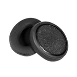 2 miếng bọc mút tai nghe bằng da cho Kingston Cloud Silver II, màu: đen, đen, đen ghép, trắng ghép, lưới, da cừu đen, da cừu trắng