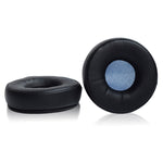 2 miếng bọc mút tai nghe bằng da cho Jabra Revo Wireless, màu: đen lưới đen, đen lưới đen, đen lưới đỏ, đen lưới xanh, trắng lưới trắng, đen lưới xám