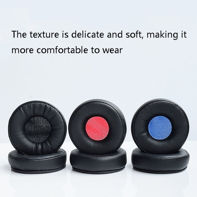 2 miếng bọc mút tai nghe bằng da cho Jabra Revo Wireless, màu: đen lưới đen, đen lưới đen, đen lưới đỏ, đen lưới xanh, trắng lưới trắng, đen lưới xám