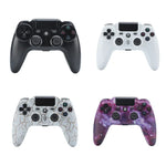 Tay cầm chơi game không dây ZR486 cho PS4, Trắng, Đen, Burst, Tím bầu trời sao