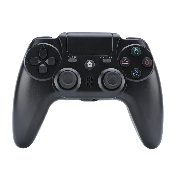 Tay cầm chơi game không dây ZR486 cho PS4, Trắng, Đen, Burst, Tím bầu trời sao
