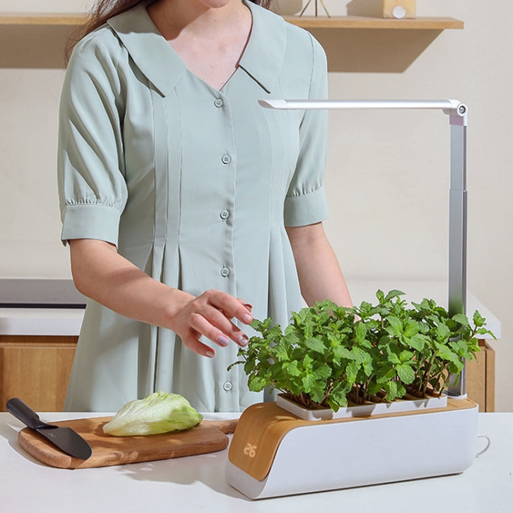 H003 Máy trồng rau thủy canh thông minh đèn tăng trưởng cây phổ quang đầy đủ chậu hoa trồng đất