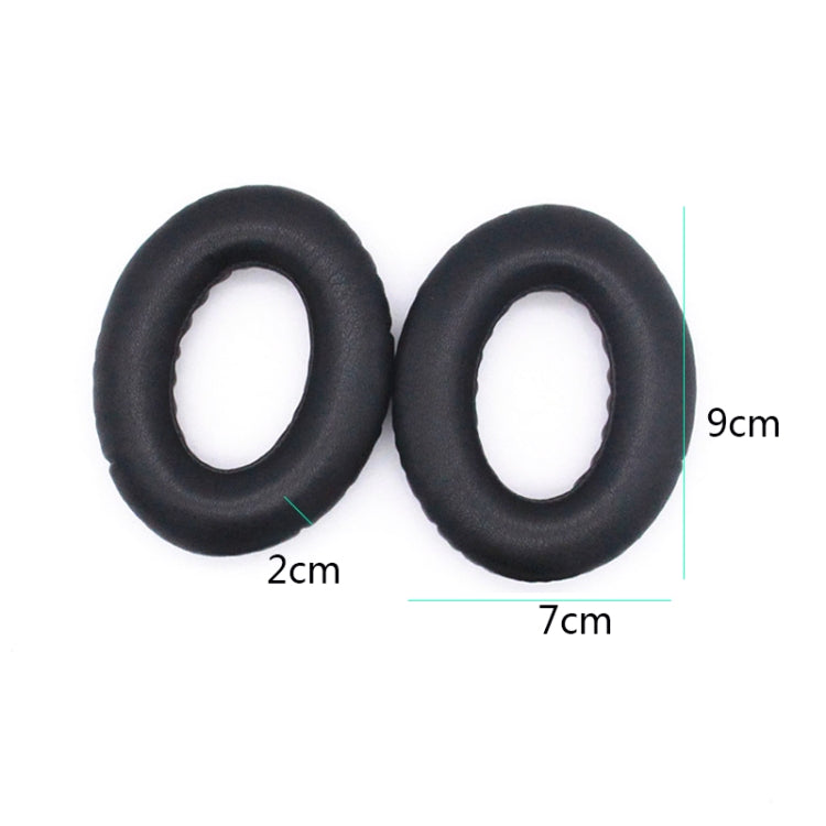 2 miếng bọc mút tai nghe bằng da cừu cho Bose QC25 / QC15 / QC2 / QC35 / AE2i