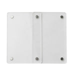 Khung ảnh acrylic 3 inch, nam châm dán tủ lạnh cho ảnh Polaroid, trong suốt 98%, điểm sóng, màu hồng, xanh dương