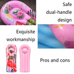 Ván nổi PVC họa tiết động vật hoạt hình bơm hơi cho trẻ em chơi lướt sóng, 117x54cm