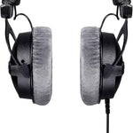 2 miếng bọc đệm tai cho Beyerdynamic DT990 / DT880 / DT770 Pro, (đen), (xám), (bọc băng đầu)