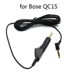 3 cái cáp âm thanh thay thế 3.5mm sang 3.5mm cho Bose QC15 / QC2, dài 1.8 m