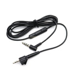 2 cái cáp âm thanh thay thế 3.5mm sang 2.5mm có mic cho Bose AE2 / AE2i, dài 1.5m