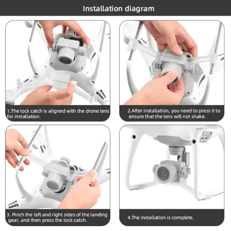 Khóa giữ gimbal máy ảnh bảo vệ cho DJI Phantom 4 Pro