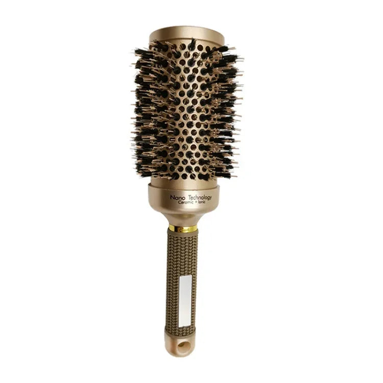 Lược lô sứ chịu nhiệt cao lông nylon hình trụ uốn tóc, 25, 32, 45, 53
