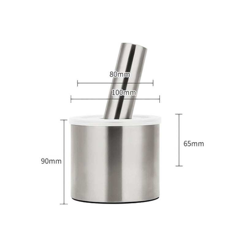 Dụng cụ nghiền tỏi, gia vị, đậu, hạt bằng thép không gỉ 304 nhà bếp, hình thẳng, hình eo, hình trống, hình bát lớn, hình trống lớn