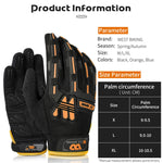 Găng tay đi xe WEST BIKING YP0211208 dài ngón chống trượt cảm ứng, M, L, XL