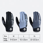Găng tay thể thao đi xe đạp WEST BIKING YP0211214 dài ngón giảm sốc chống trượt cảm ứng, M, L, XL