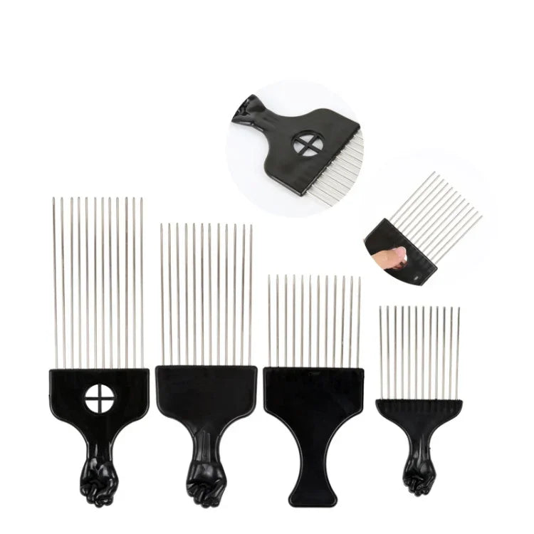 3 cái Lược cắt tóc nhọn bằng thép dầu P2020, P2021, C6, C5
