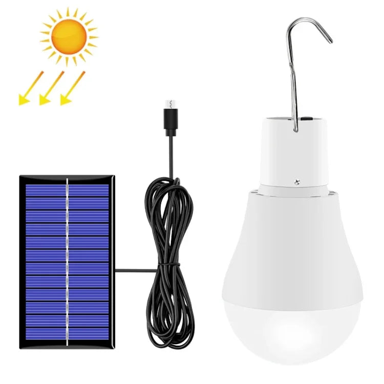 Bóng Đèn LED Năng Lượng Mặt Trời USB Di Động Đèn Khẩn Cấp Ngoài Trời Đèn Chiếu Sáng Cắm Trại