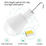 Bóng Đèn LED Năng Lượng Mặt Trời USB Di Động Đèn Khẩn Cấp Ngoài Trời Đèn Chiếu Sáng Cắm Trại