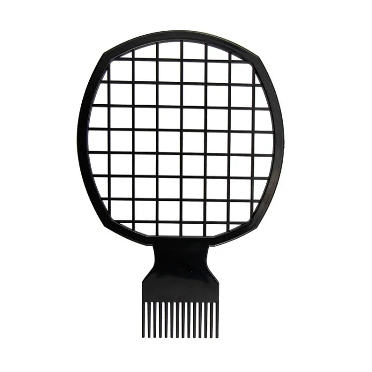 Lược tóc xoăn nam tóc bím bẩn Afro, NO8-1 đen, NO8-2 đỏ, NO8-3 hồng, NO8-4 xanh dương