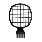 Lược tóc xoăn nam tóc bím bẩn Afro, NO8-1 đen, NO8-2 đỏ, NO8-3 hồng, NO8-4 xanh dương