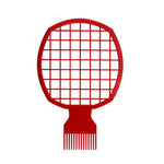 Lược tóc xoăn nam tóc bím bẩn Afro, NO8-1 đen, NO8-2 đỏ, NO8-3 hồng, NO8-4 xanh dương