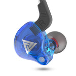 QKZ AK6 2 cái tai nghe thể thao có dây 3.5mm in-ear subwoofer, 2 cái, 2 cặp