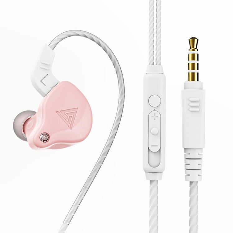 QKZ AK6 2 cái tai nghe thể thao có dây 3.5mm in-ear subwoofer, 2 cái, 2 cặp