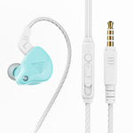 QKZ AK6 2 cái tai nghe thể thao có dây 3.5mm in-ear subwoofer, 2 cái, 2 cặp
