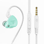 QKZ AK6 2 cái tai nghe thể thao có dây 3.5mm in-ear subwoofer, 2 cái, 2 cặp