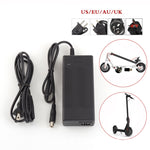 THGX-4202 42V / 2A Cổng sạc DC 5.5mm Bộ chuyển đổi nguồn xe điện đa năng Sạc pin lithium cho Xiaomi Mijia M365 & Ninebot ES2 / ES4, Phích cắm EU, Phích cắm US, Phích cắm UK, Phích cắm AU
