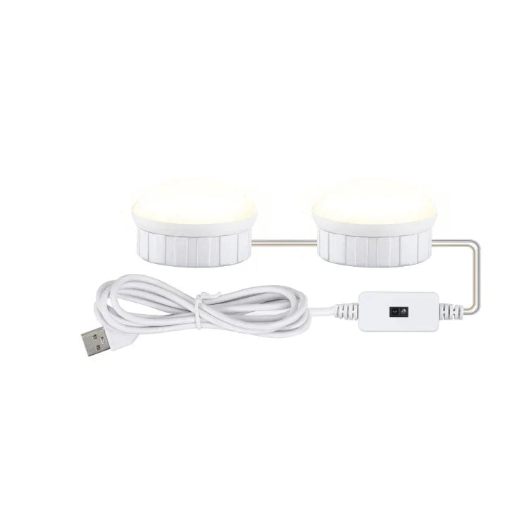 Đèn Gương Trang Điểm LED Đèn Chiếu Sáng Làm Đẹp Cảm Ứng Quét Tay Đèn Trước Gương, 2 Bóng, 6 Bóng, 10 Bóng, 14 Bóng