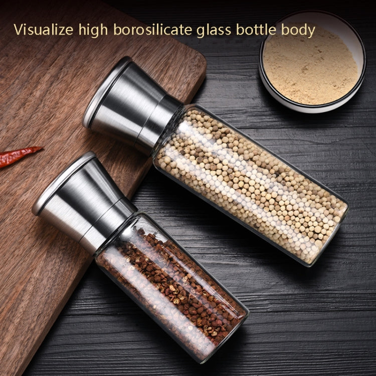 Máy xay muối biển và tiêu bằng thép không gỉ 304, máy xay tiêu và cà phê thủ công dung tích 450ml