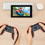 IPLAY Game Console Left & Right Handles For Nintendo Switch, HB-S004(Red Blue)