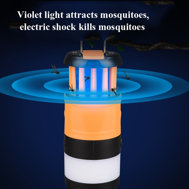 Đèn Diệt Muỗi Điện LED Ngoài Trời Chống Nước Đèn Cắm Trại Đèn Pin, Màu Cam, Xanh Da Trời, Xanh Nhạt