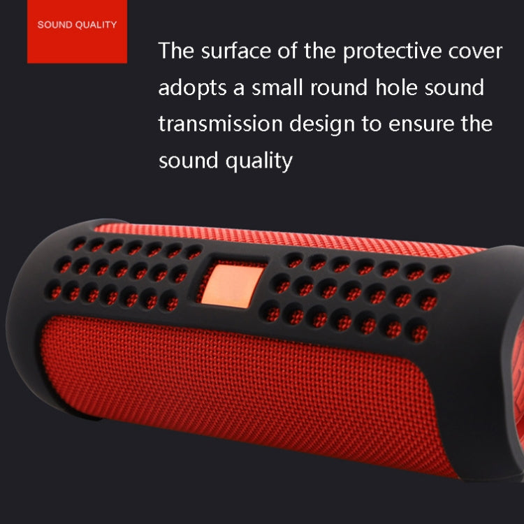 Vỏ bảo vệ silicone thân thiện môi trường JBA-F5 cho loa Bluetooth JBL Flip 5, màu đen, đỏ, xanh hải quân