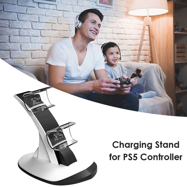 Tay cầm Bluetooth không dây iPlay HBP-314 sạc hai chỗ cho PS5, HBP-314