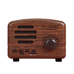 Loa Bluetooth mini retro BT01 không dây, radio di động, hỗ trợ thẻ TF, màu hồng, xanh dương, đen, đỏ, vân gỗ