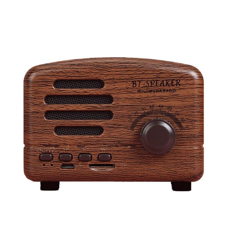 Loa Bluetooth mini retro BT01 không dây, radio di động, hỗ trợ thẻ TF, màu hồng, xanh dương, đen, đỏ, vân gỗ