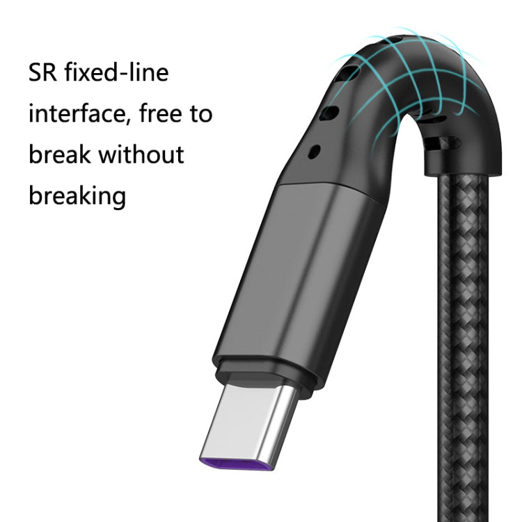 2 CÁI ZZ034 Cáp sạc nhanh USB sang 8 Pin + USB-C / Type-C + Micro USB 3 trong 1, Kiểu dáng:, 5A Siêu nhanh-Đen, Mini-Bạc, Mini-Đỏ, Mini-Xanh dương, Mini-Đen
