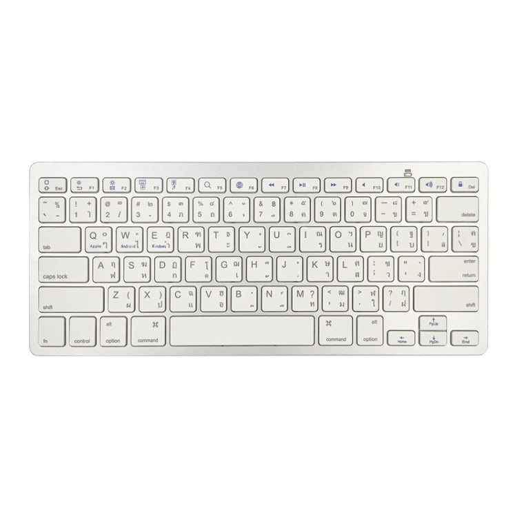 Bàn phím nhỏ 78 phím Bluetooth 3.0 X5 hỗ trợ nhiều ngôn ngữ, tiếng Ý, tiếng Trung truyền thống, tiếng Anh, tiếng Thái
