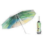 Ô gập chống nắng và chống bật tự động 3021, màu cam nhạt, hồng nhạt, xanh nhạt, xanh ảo, tím ảo, xanh ảo, hồng ảo
