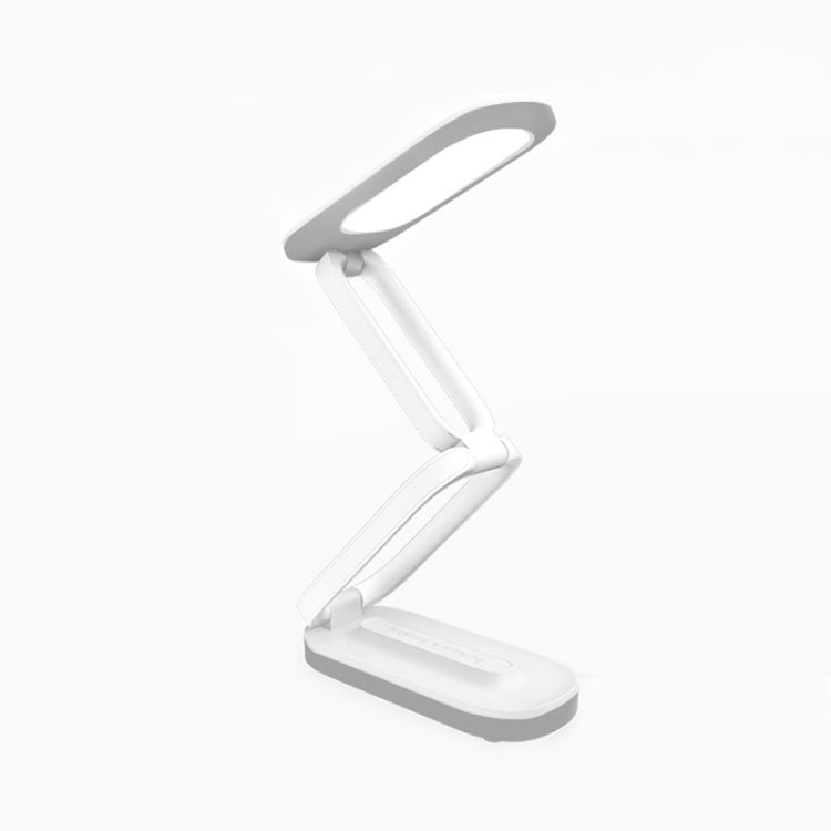 Đèn bàn LED YAGE T125 USB gấp được, đèn đọc bảo vệ mắt, màu trắng sứ, trắng xanh, trắng hồng