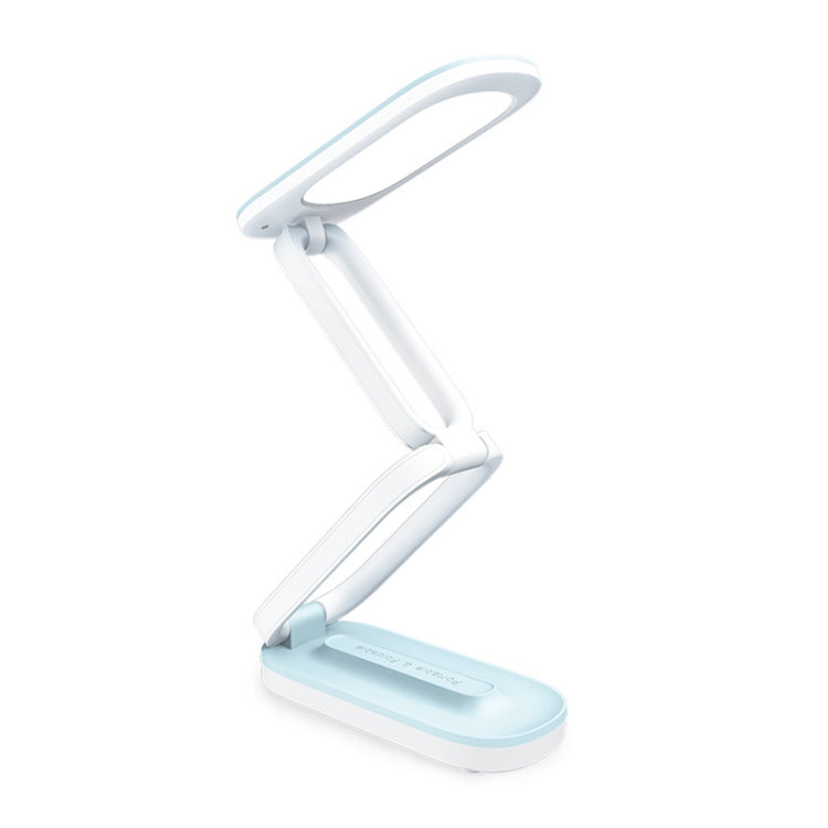 Đèn bàn LED YAGE T125 USB gấp được, đèn đọc bảo vệ mắt, màu trắng sứ, trắng xanh, trắng hồng
