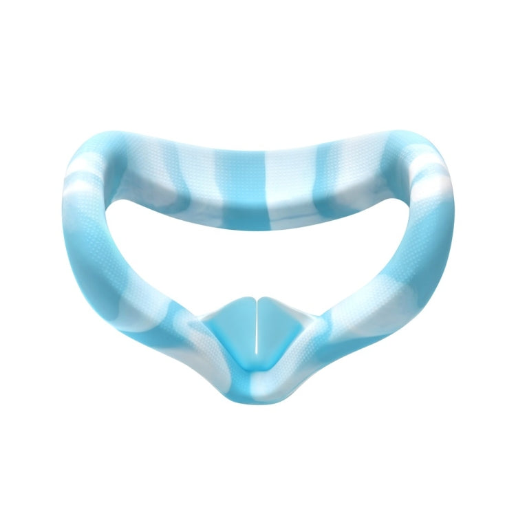 Ốp mắt silicone VR chống mồ hôi và khử trùng cho kính VR Oculus Quest 2, màu trắng xanh, trắng hồng, trắng vàng