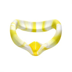 Ốp mắt silicone VR chống mồ hôi và khử trùng cho kính VR Oculus Quest 2, màu trắng xanh, trắng hồng, trắng vàng