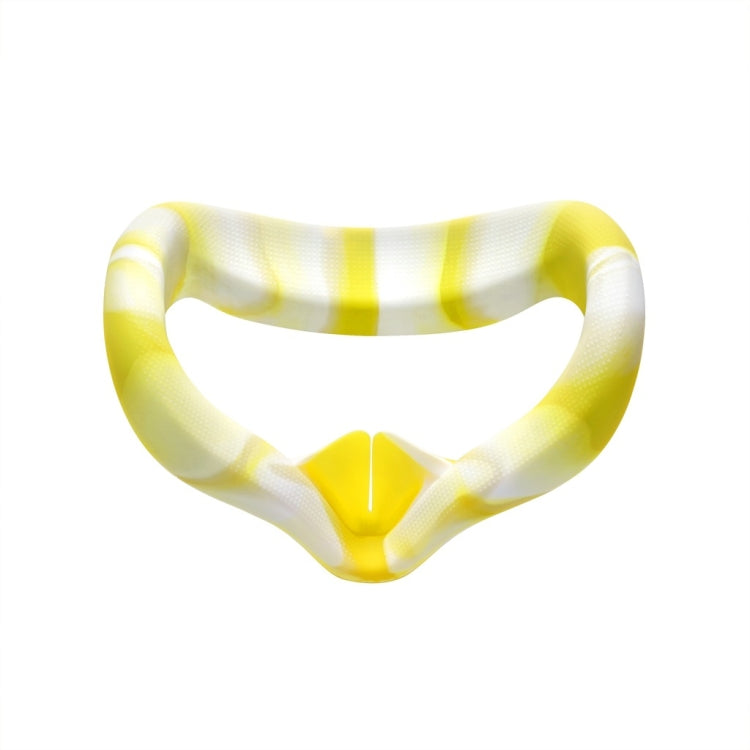 Ốp mắt silicone VR chống mồ hôi và khử trùng cho kính VR Oculus Quest 2, màu trắng xanh, trắng hồng, trắng vàng