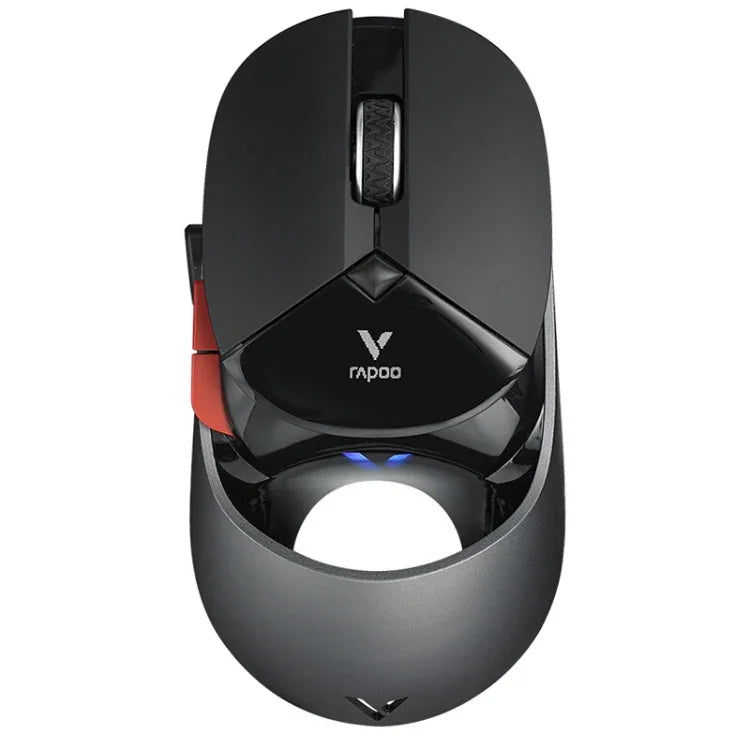 Rapoo VT960 Chuột chơi game không dây có đèn RGB Symphony, 7 phím, 1600 DPI, chế độ kép lập trình macro