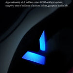 Rapoo VT960 Chuột chơi game không dây có đèn RGB Symphony, 7 phím, 1600 DPI, chế độ kép lập trình macro