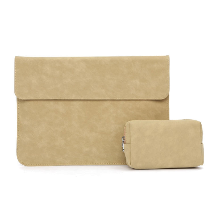 Túi laptop ngang chất liệu PU mờ, dành cho MacBook 11 inch A1465/A1370, MacBook 12 inch A1534, MacBook Air/Pro 13.3 inch A1466/A1369/A1502/A1425, MacBook Air/Pro 13 inch A2337/A1989/A2179/A2338/A1708, MacBook Pro 15.4 inch A1707/A1990