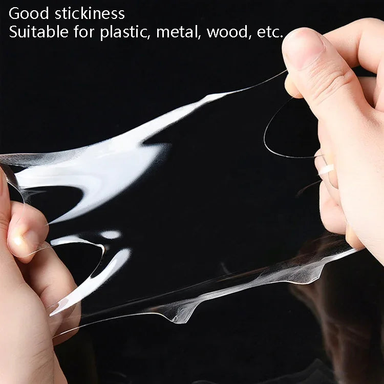 Băng keo nano dán hai mặt trong suốt, không để lại vết, có thể giặt nước, các kích thước: 1x30x1000mm, 1x30x2000mm, 1x30x3000mm, 2x30x1000mm, 2x30x2000mm, 2mm x 3cm x 3m, 2x30x5000mm