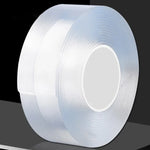 Băng keo nano dán hai mặt trong suốt, không để lại vết, có thể giặt nước, các kích thước: 1x30x1000mm, 1x30x2000mm, 1x30x3000mm, 2x30x1000mm, 2x30x2000mm, 2mm x 3cm x 3m, 2x30x5000mm